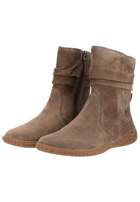 Josef Seibel Stiefelette Veloursleder Taupe