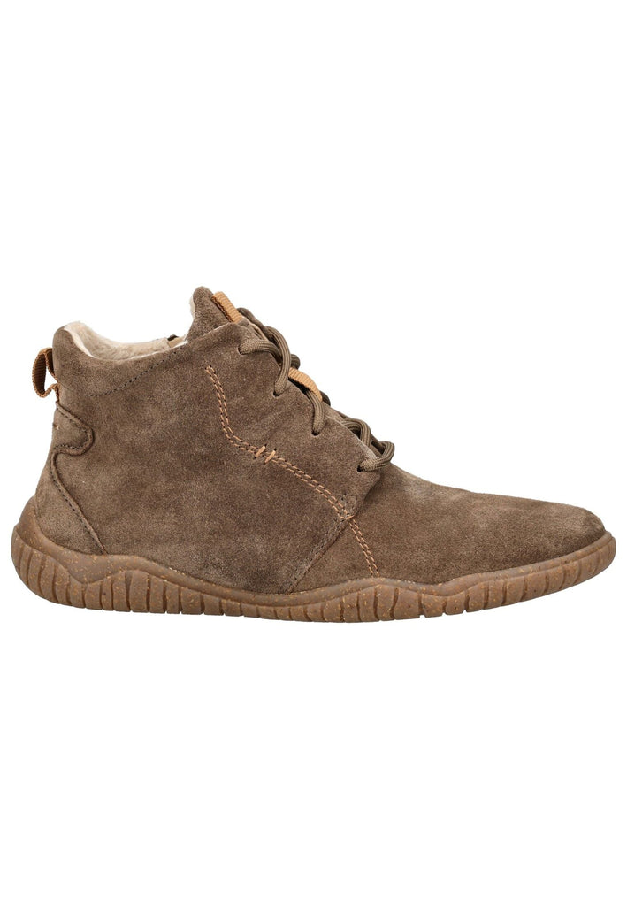 Josef Seibel Stiefelette Veloursleder Taupe Warmfutter