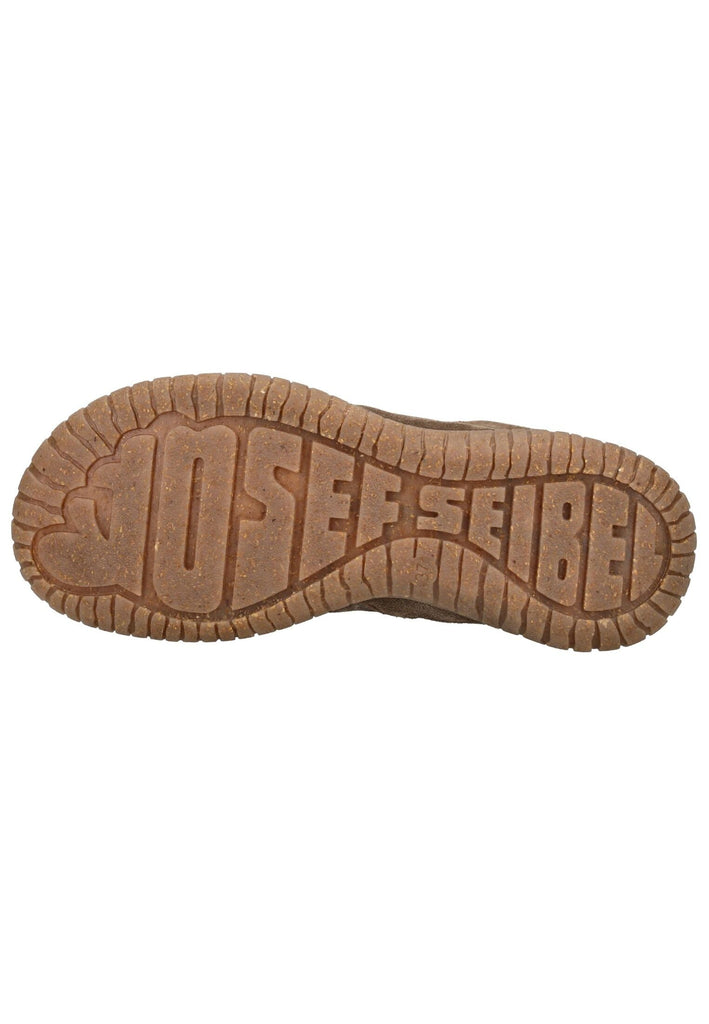 Josef Seibel Stiefelette Veloursleder Taupe Warmfutter