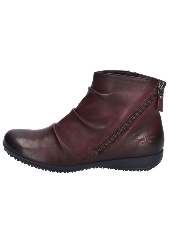 Stiefeletten Josef Seibel Stiefelette Leder Bordeaux