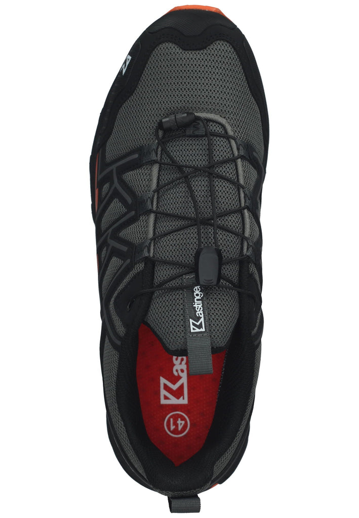 Kastinger Sneaker Lederimitat/Textil Grau/Schwarz