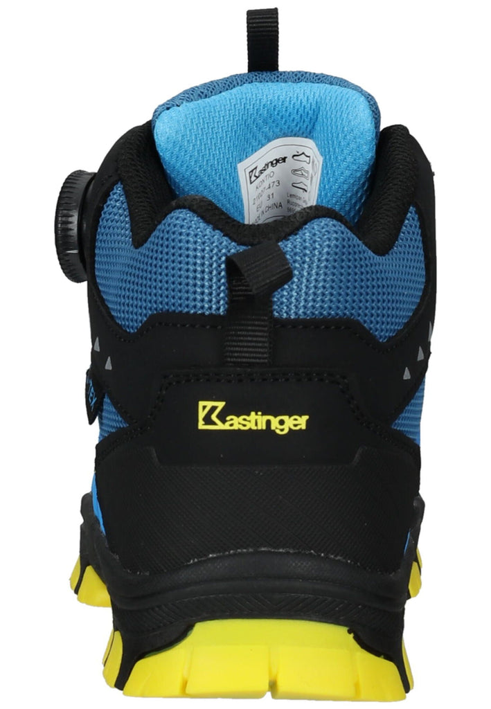 Kastinger Stiefel Lederimitat Blau/Schwarz