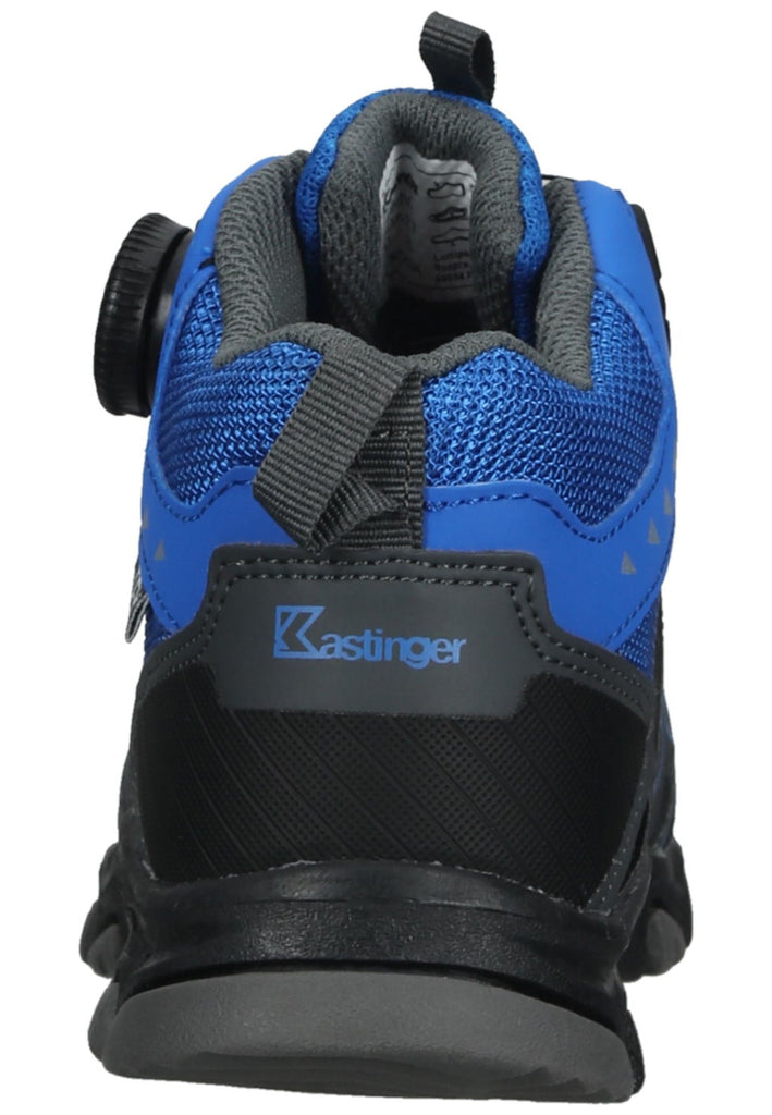 Kastinger Stiefel Lederimitat Grau/Blau