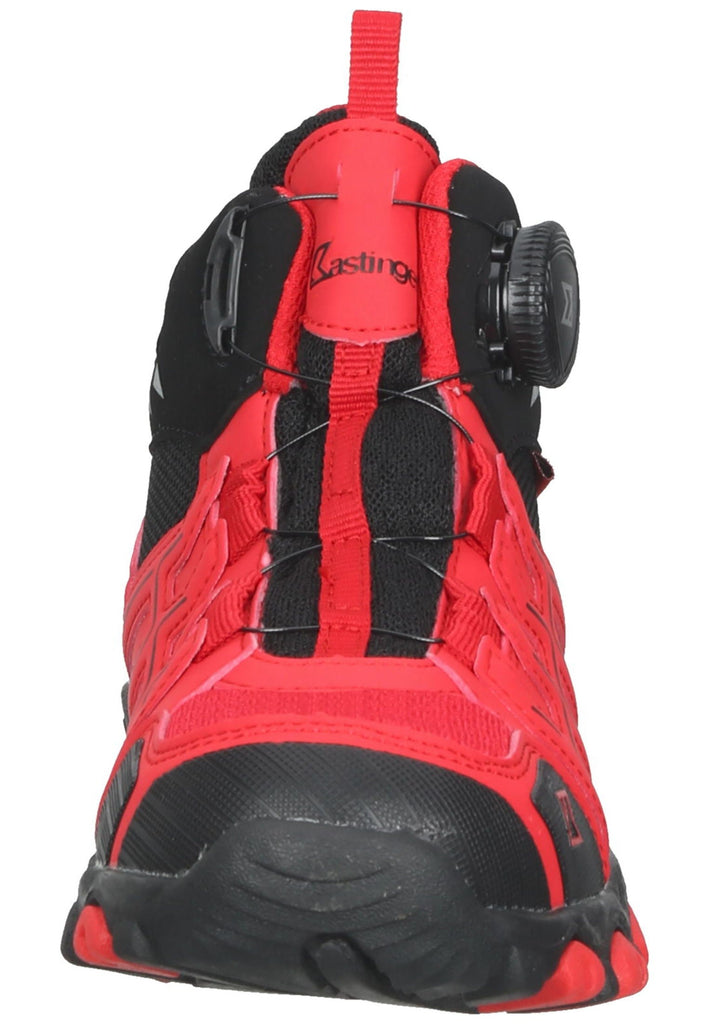 Kastinger Stiefel Lederimitat/Textil Rot/Schwarz