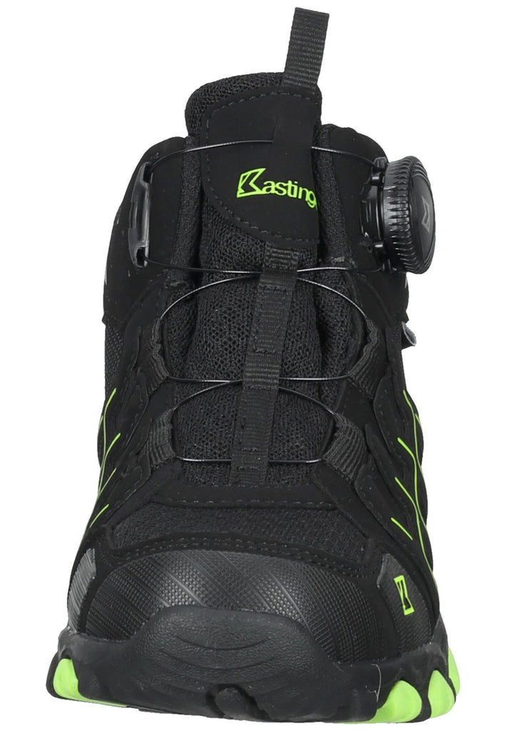 Kastinger Stiefel Lederimitat/Textil Schwarz/Lime