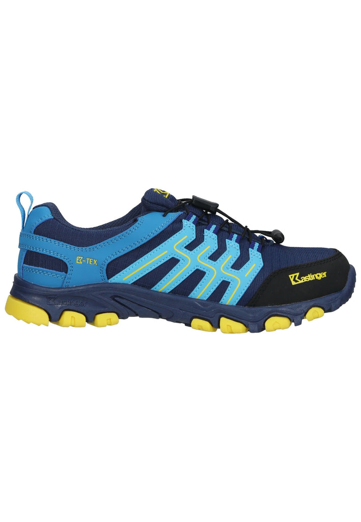 Kastinger Wanderschuhe Lederimitat Blau/Gelb