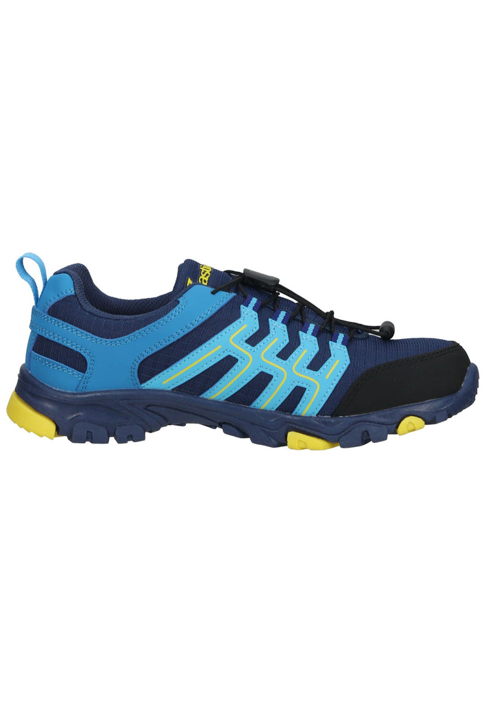 Kastinger Wanderschuhe Lederimitat Blau/Gelb
