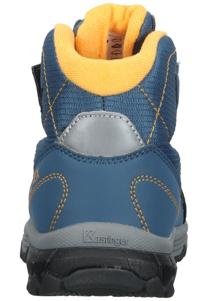 Kastinger Wanderschuhe Lederimitat Blau/Orange