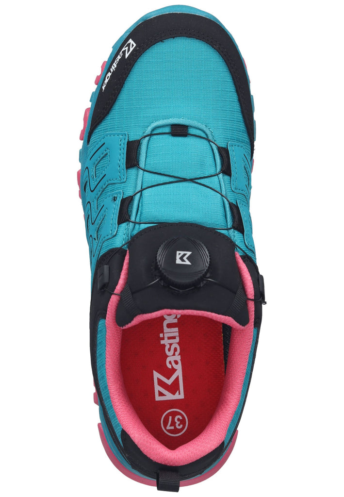 Kastinger Wanderschuhe Lederimitat Blau/Pink