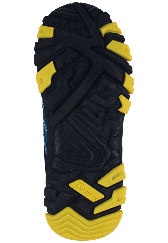 Kastinger Wanderschuhe Lederimitat Blau/Schwarz