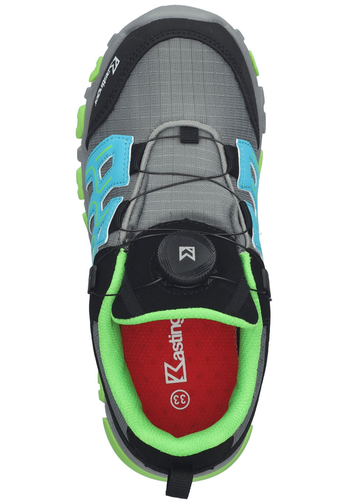 Kastinger Wanderschuhe Lederimitat Grau/Gelb