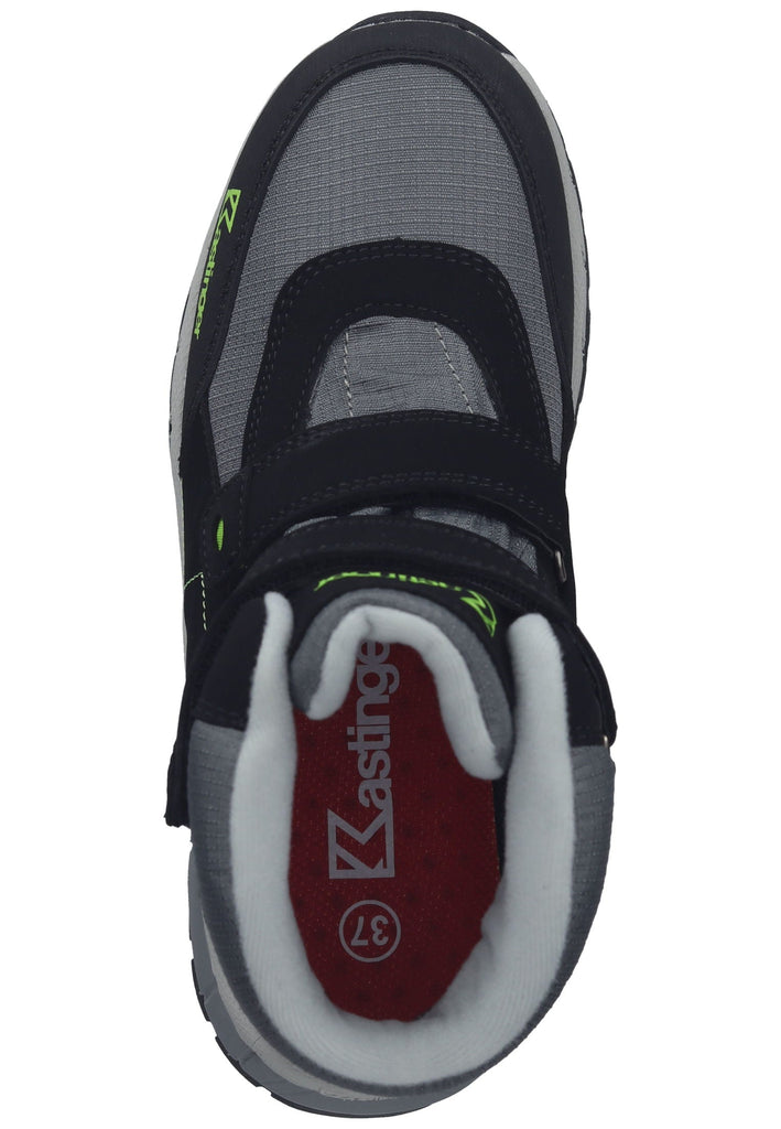 Kastinger Wanderschuhe Lederimitat Grau/Grün