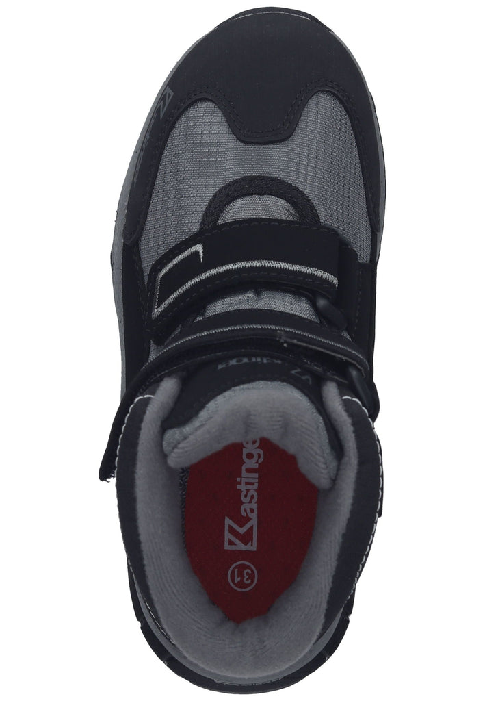 Kastinger Wanderschuhe Lederimitat Grau/Schwarz