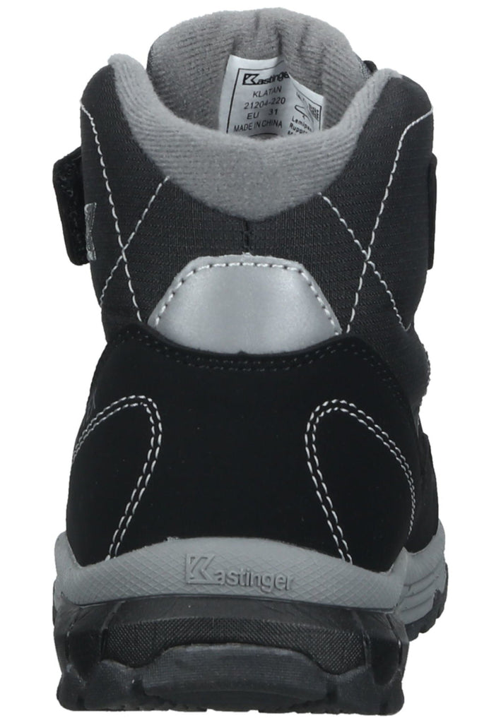 Kastinger Wanderschuhe Lederimitat Grau/Schwarz