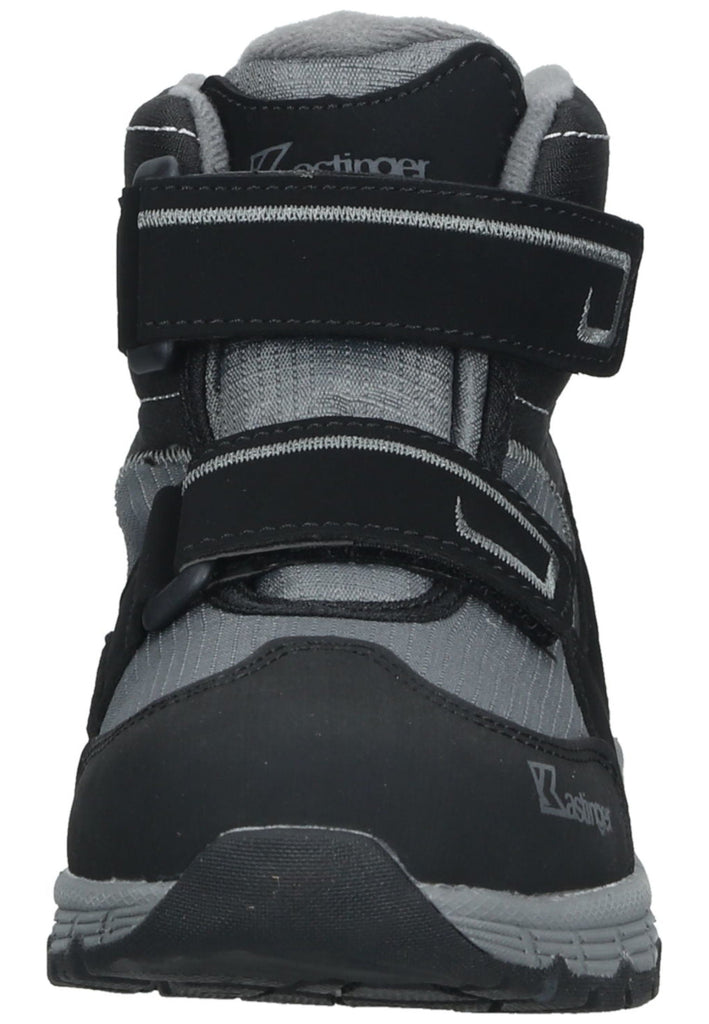 Kastinger Wanderschuhe Lederimitat Grau/Schwarz