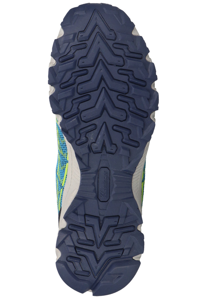 Kastinger Wanderschuhe Lederimitat/Mesh Blau/Lime