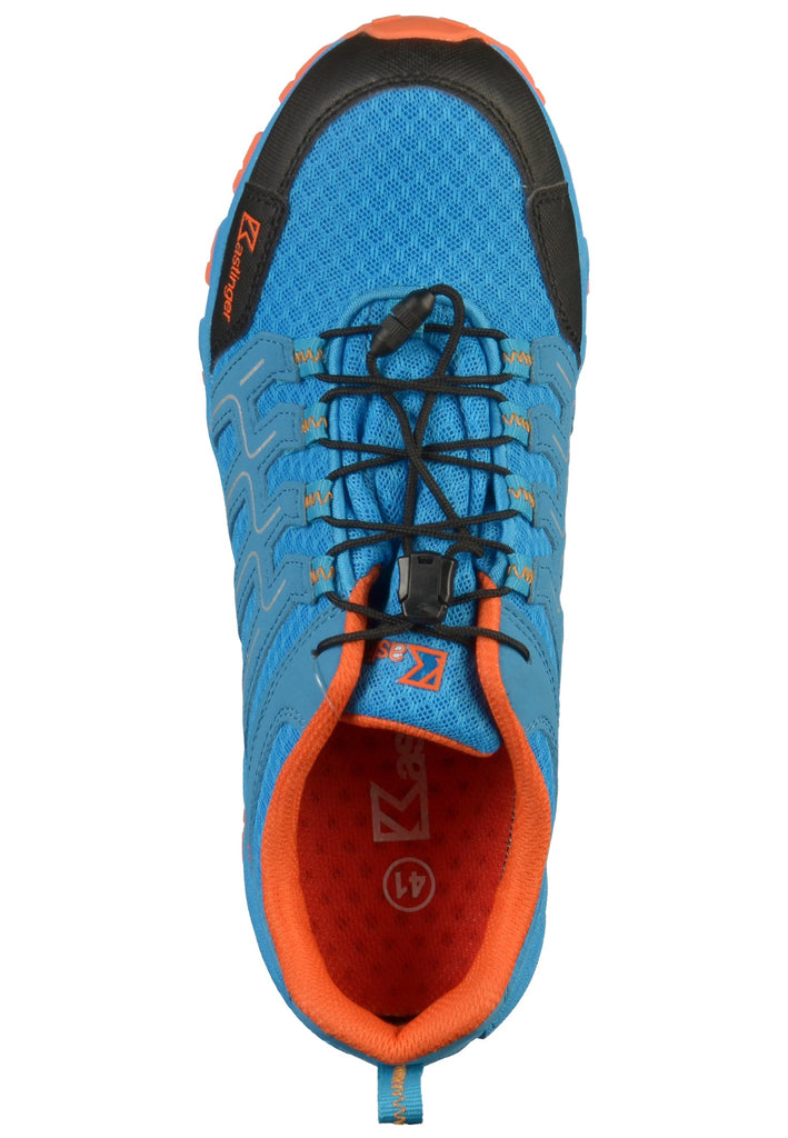 Kastinger Wanderschuhe Lederimitat/Mesh Blau/Orange