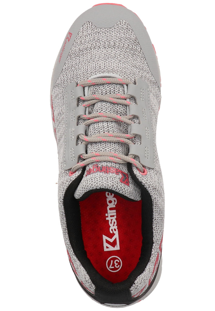 Kastinger Wanderschuhe Lederimitat/Mesh Grau/Rosa