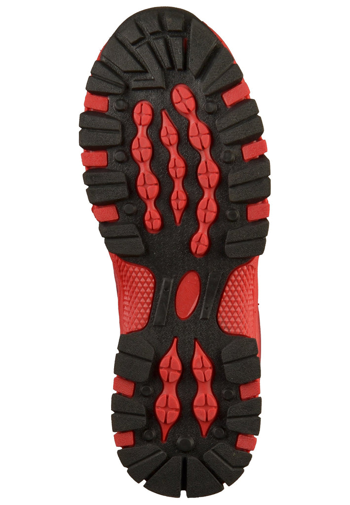 Kastinger Wanderschuhe Lederimitat/Mesh Rot