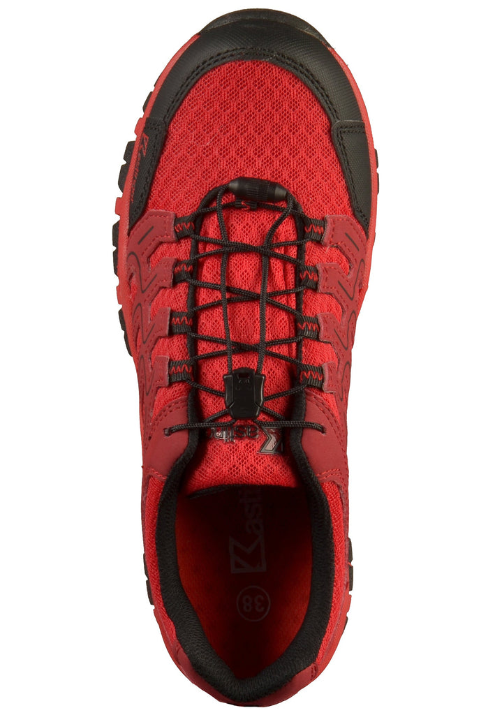 Kastinger Wanderschuhe Lederimitat/Mesh Rot