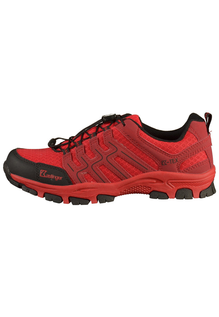 Kastinger Wanderschuhe Lederimitat/Mesh Rot
