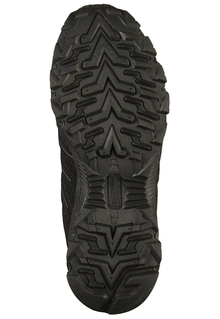 Kastinger Wanderschuhe Lederimitat/Mesh Schwarz/Grau