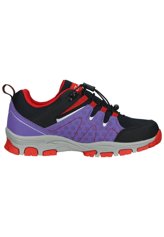 Kastinger Wanderschuhe Lederimitat/Mesh Schwarz Kombi