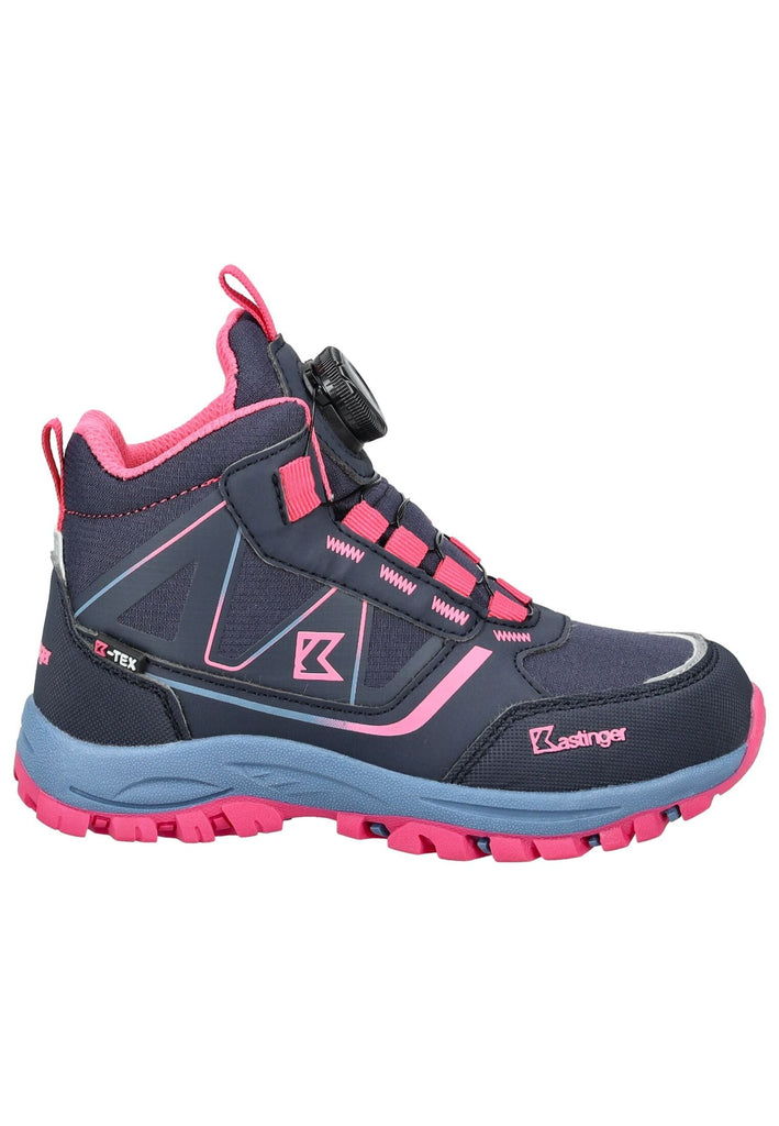Kastinger Wanderschuhe Lederimitat/Nylon Navy/Pink