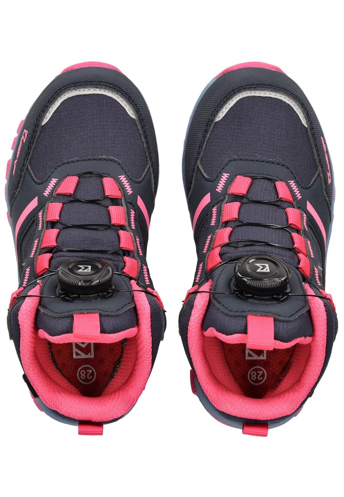 Kastinger Wanderschuhe Lederimitat/Nylon Navy/Pink