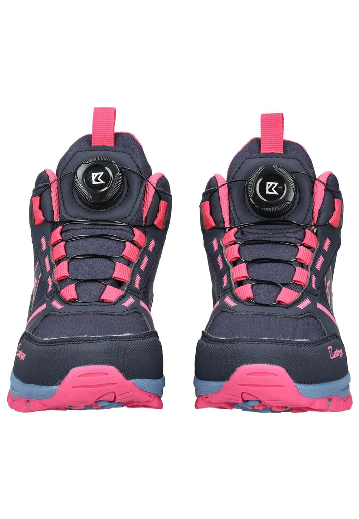 Kastinger Wanderschuhe Lederimitat/Nylon Navy/Pink