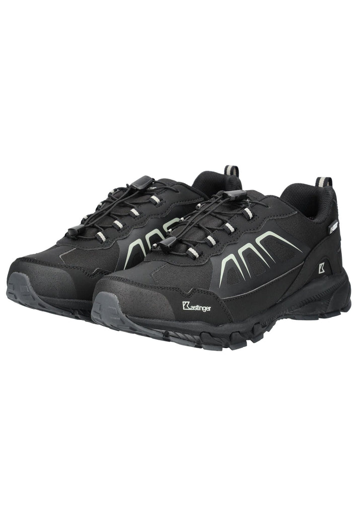 Kastinger Wanderschuhe Lederimitat/Nylon Schwarz Kombi