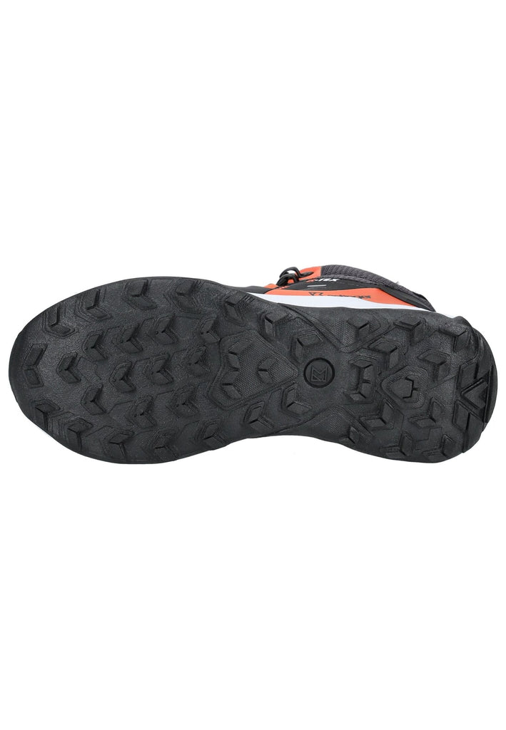 Kastinger Wanderschuhe Lederimitat/Nylon Schwarz/Orange