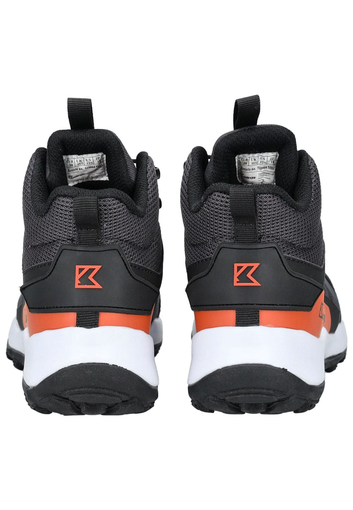 Kastinger Wanderschuhe Lederimitat/Nylon Schwarz/Orange
