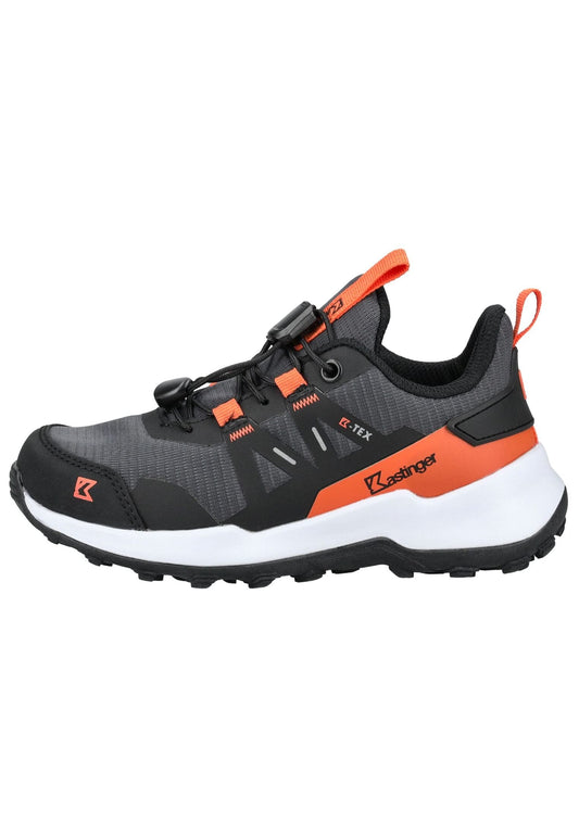 Kastinger Wanderschuhe Lederimitat/Nylon Schwarz/Orange