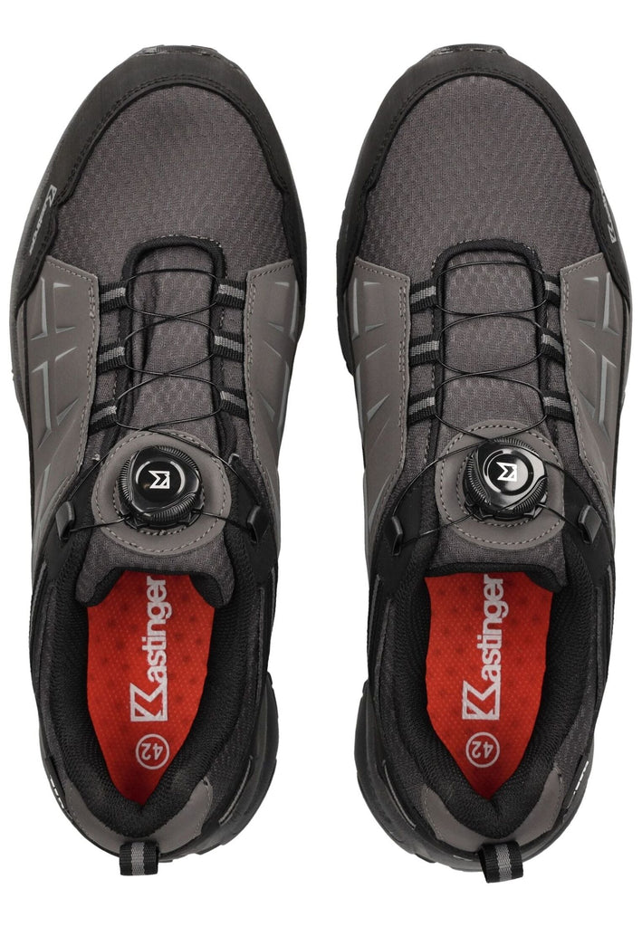 Kastinger Wanderschuhe Lederimitat Schwarz Kombi
