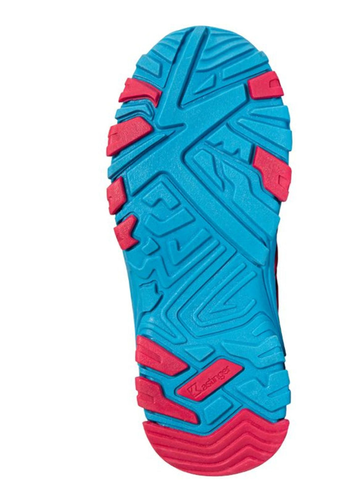 Kastinger Wanderschuhe Lederimitat/Textil Blau/Rot