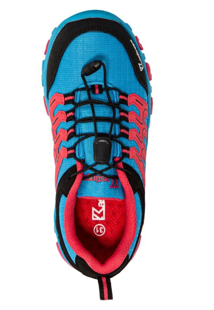 Kastinger Wanderschuhe Lederimitat/Textil Blau/Rot