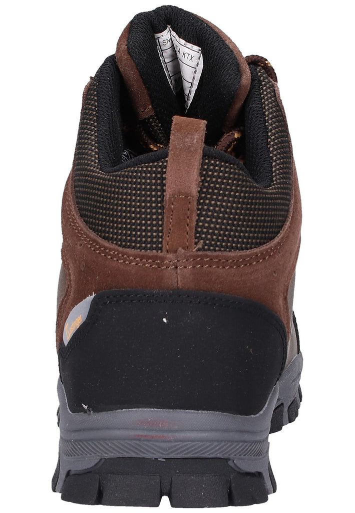 Kastinger Wanderschuhe Lederimitat/Textil Dunkelbraun/Schwarz