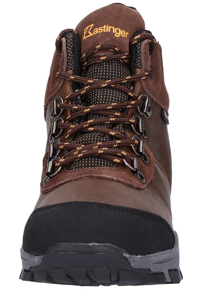 Kastinger Wanderschuhe Lederimitat/Textil Dunkelbraun/Schwarz