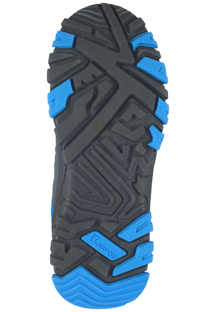 Kastinger Wanderschuhe Lederimitat/Textil Grau/Blau