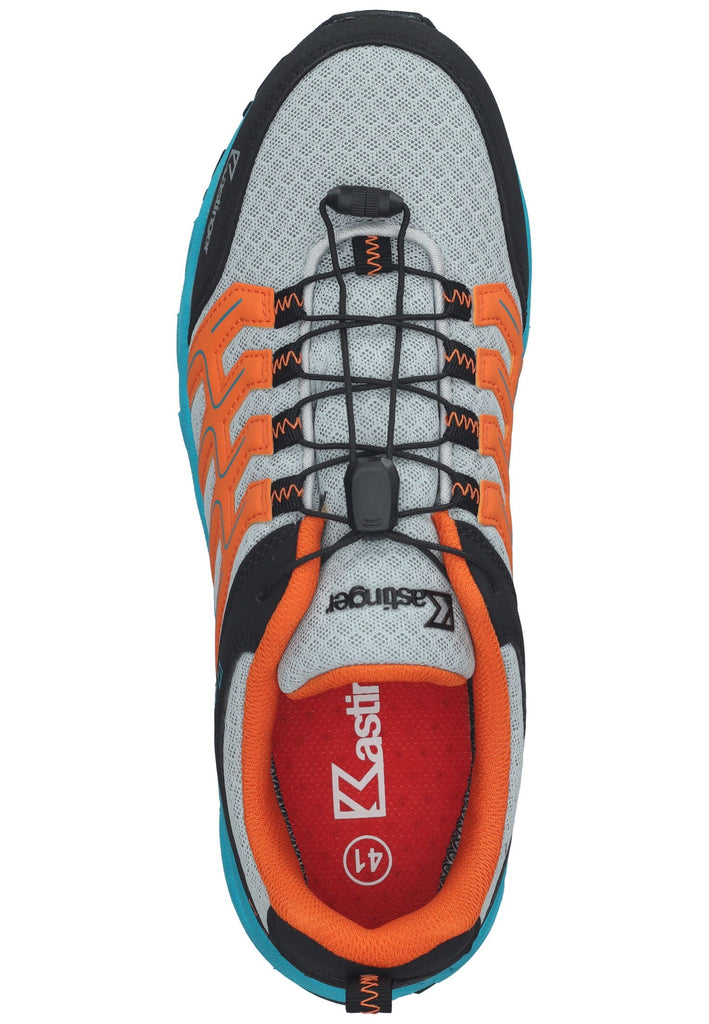 Kastinger Wanderschuhe Lederimitat/Textil Grau/Orange
