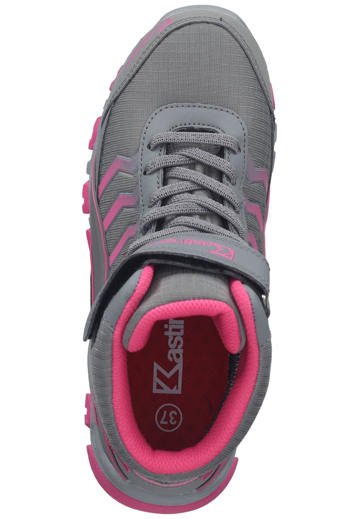 Kastinger Wanderschuhe Lederimitat/Textil Grau/Pink