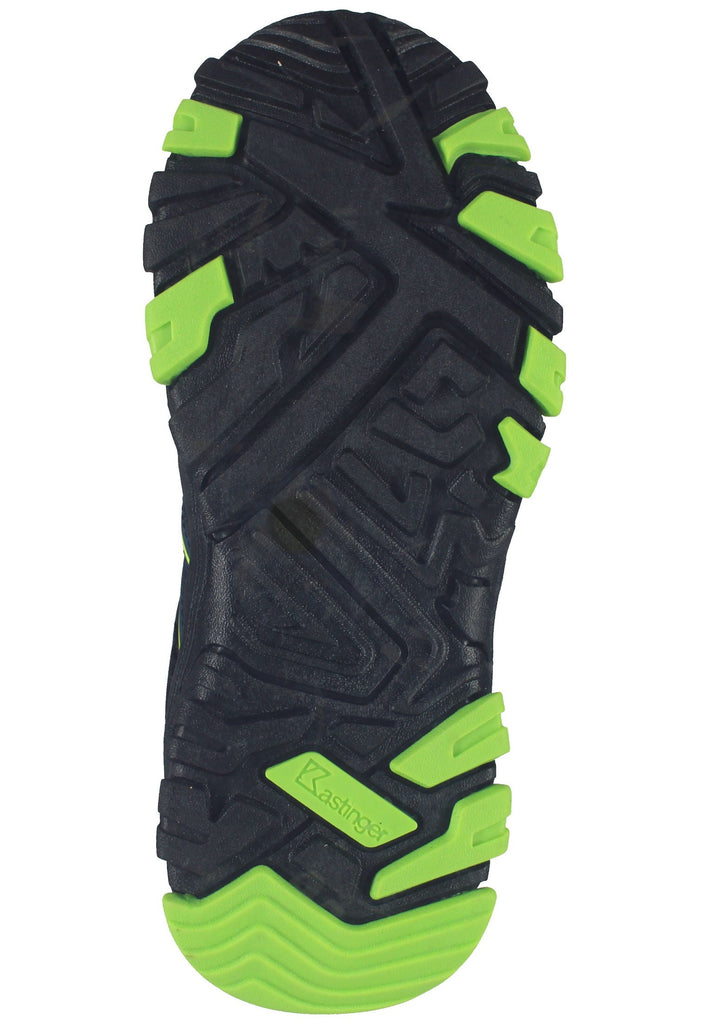 Kastinger Wanderschuhe Lederimitat/Textil Navy/Lime