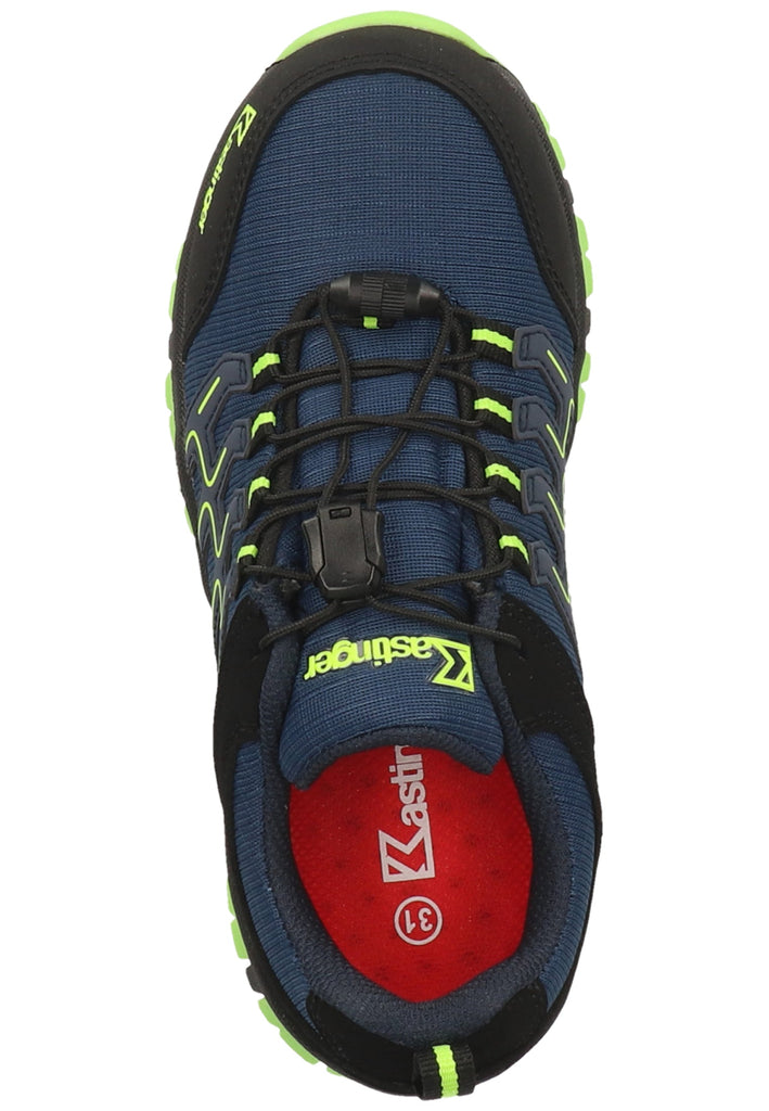 Kastinger Wanderschuhe Lederimitat/Textil Navy/Lime