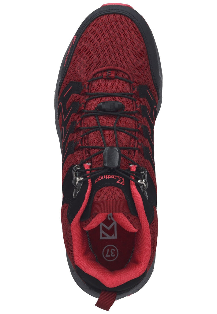 Kastinger Wanderschuhe Lederimitat/Textil Rot