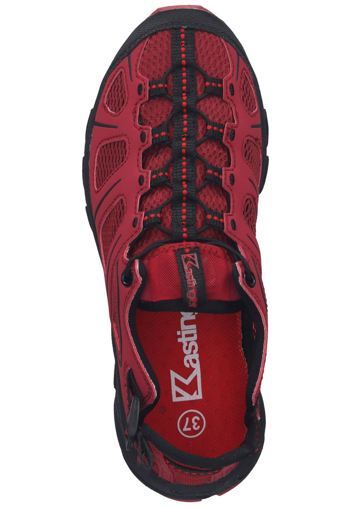 Kastinger Wanderschuhe Lederimitat/Textil Rot