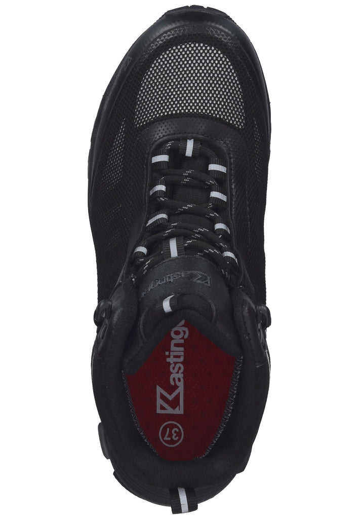 Kastinger Wanderschuhe Lederimitat/Textil Schwarz