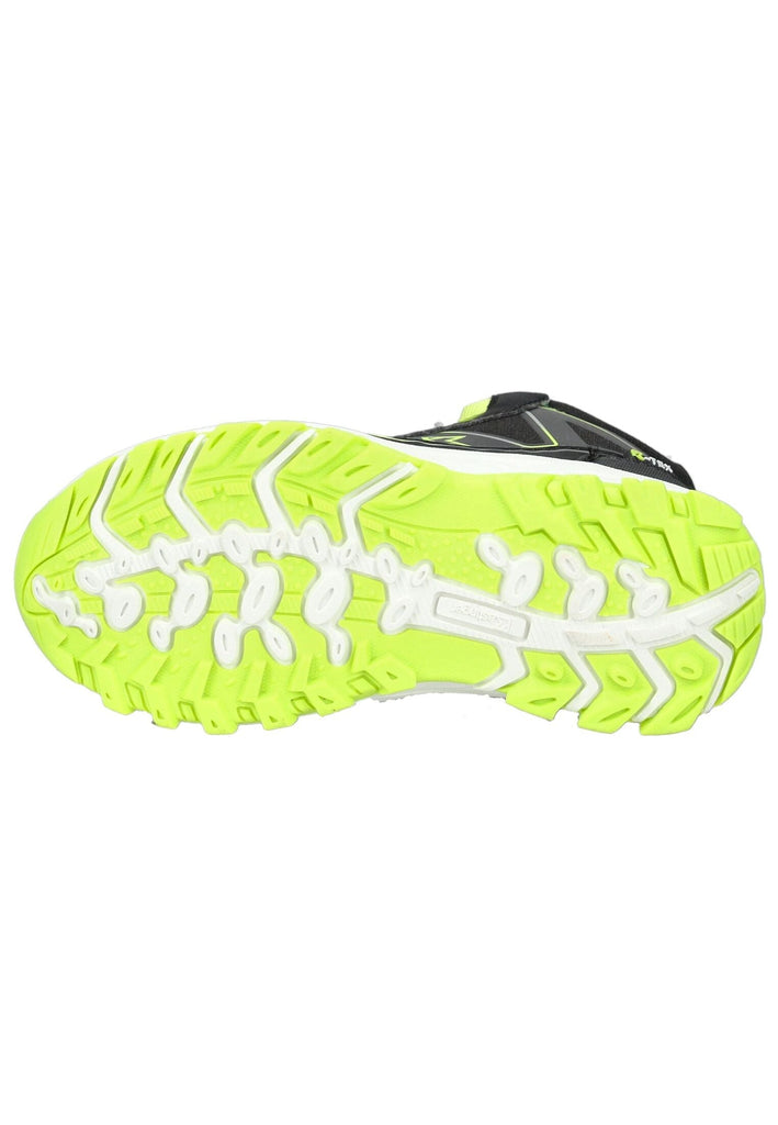 Kastinger Wanderschuhe Lederimitat/Textil Schwarz/Lime
