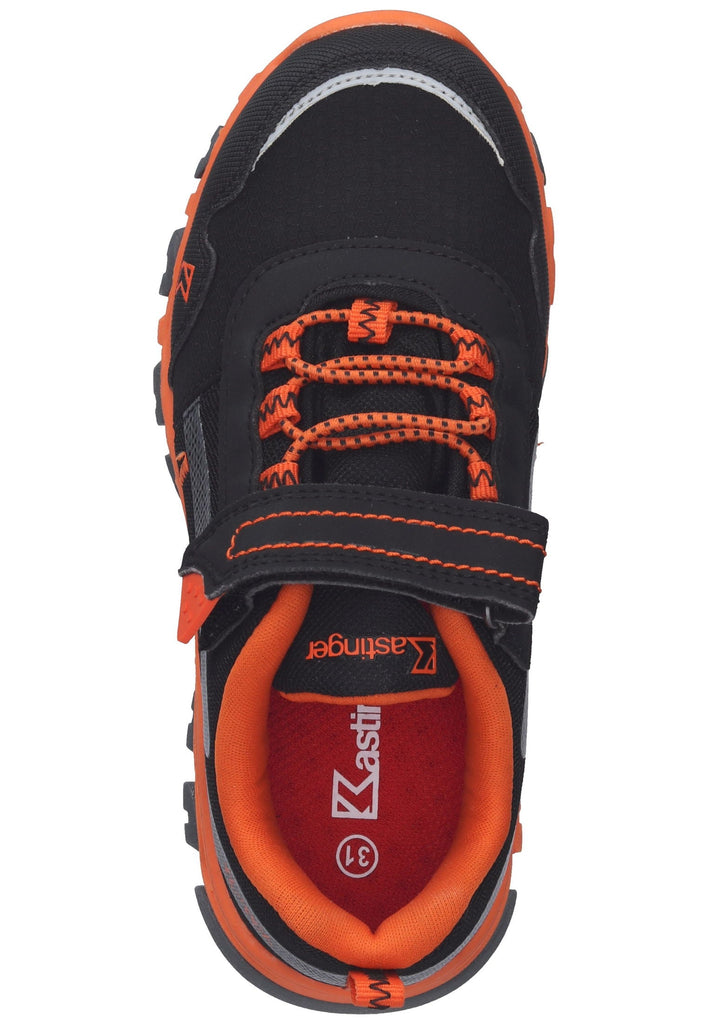 Kastinger Wanderschuhe Lederimitat/Textil Schwarz/Orange