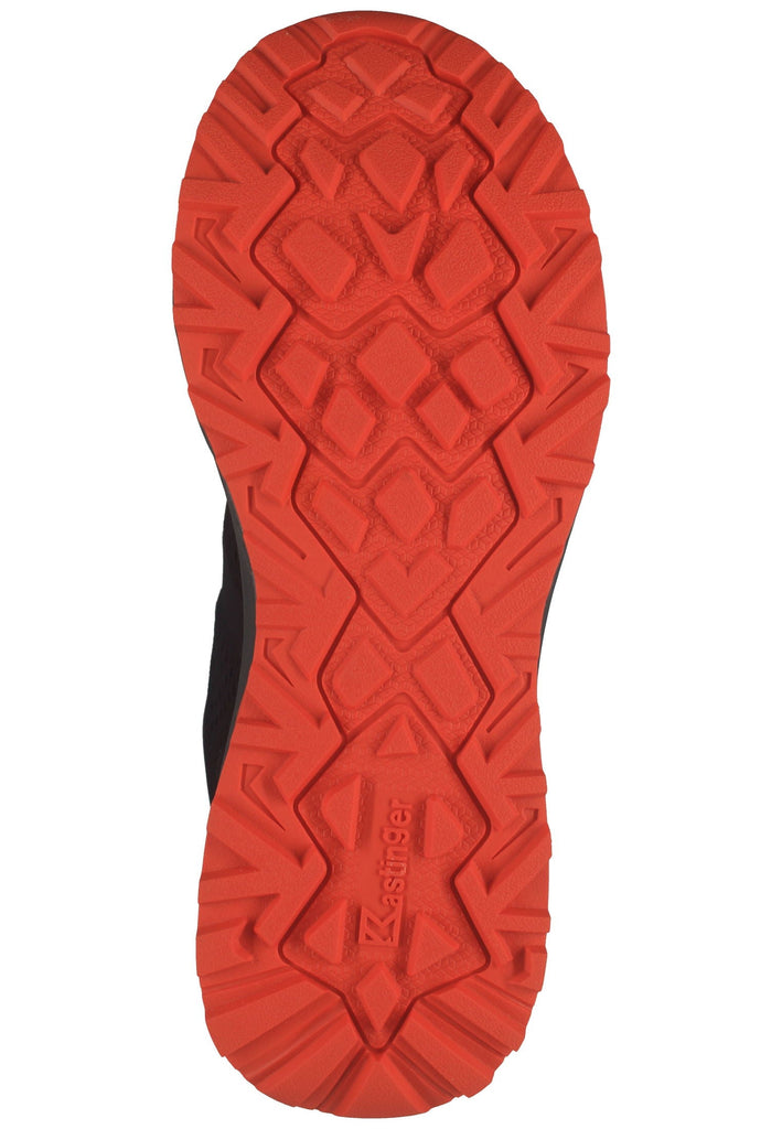 Kastinger Wanderschuhe Lederimitat/Textil Schwarz/Rot